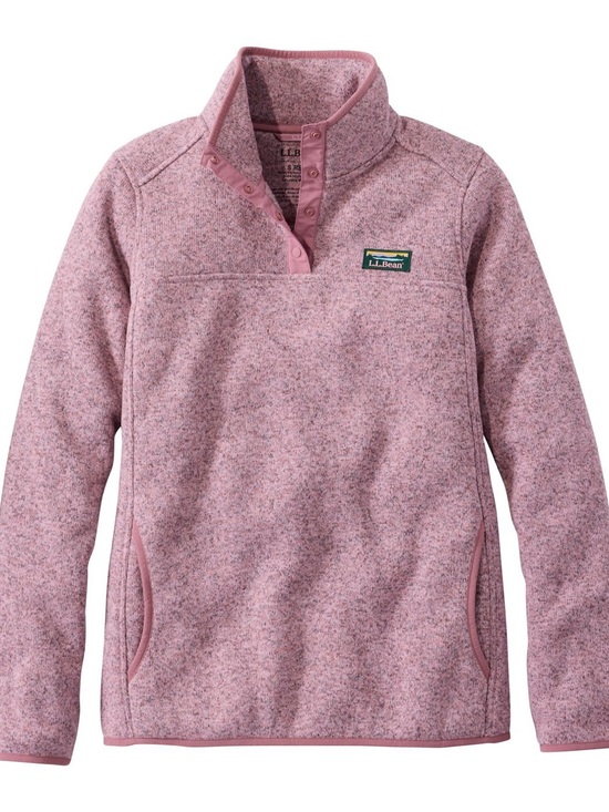 L.L. Bean Tops - LL Bean Sweater Fleece Pullover in Washed Orchid women’s Large L MINT condition